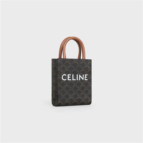 celine calfskin mini vertical cabas.